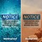 Signmission Sterilization Area Employees Only Beyond OSHA Notice Sign, Vinyl Decal, 10in W x 7in L, 2PK OS-2PACK-NS-D-710-L-18466 - alternate 5
